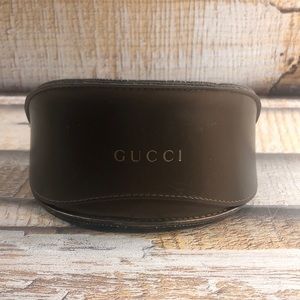 Authentic Gucci Copper Bronze Sunglasses Case